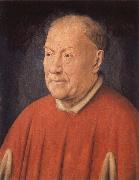 Jan Van Eyck Cardinal Niccolo Albergati oil painting on canvas